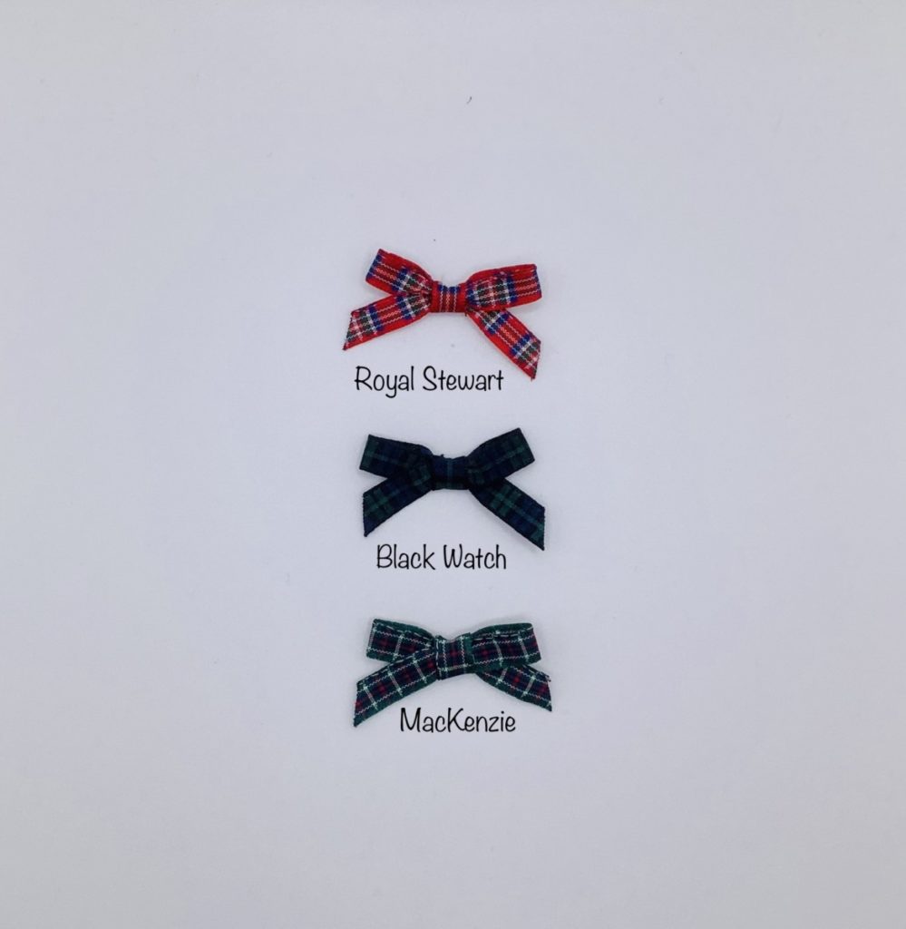 Tartan Bows 7mm Tartan Ribbon