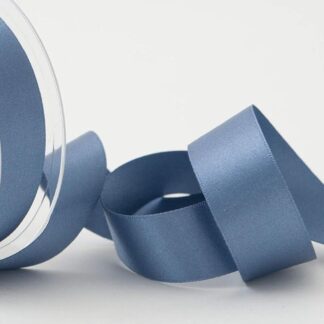 Berisfords Moonlight 490 Double Sided Satin Ribbon 25mm Full 20 Metre Roll