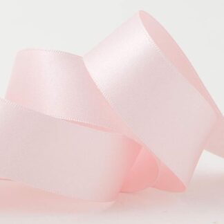 Berisfords Pale Pink 70 Double Sided Satin Ribbon 15mm Full 20 Metre Roll
